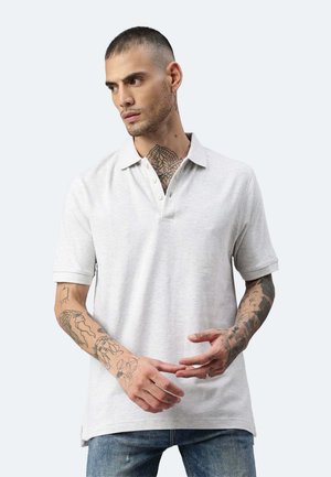 PREMIUM JOHN - Poloshirt - blanc chine