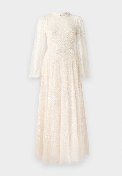 Needle & Thread SCATTER ROUND NECK GOWN - Abiti per occasioni speciali - off white