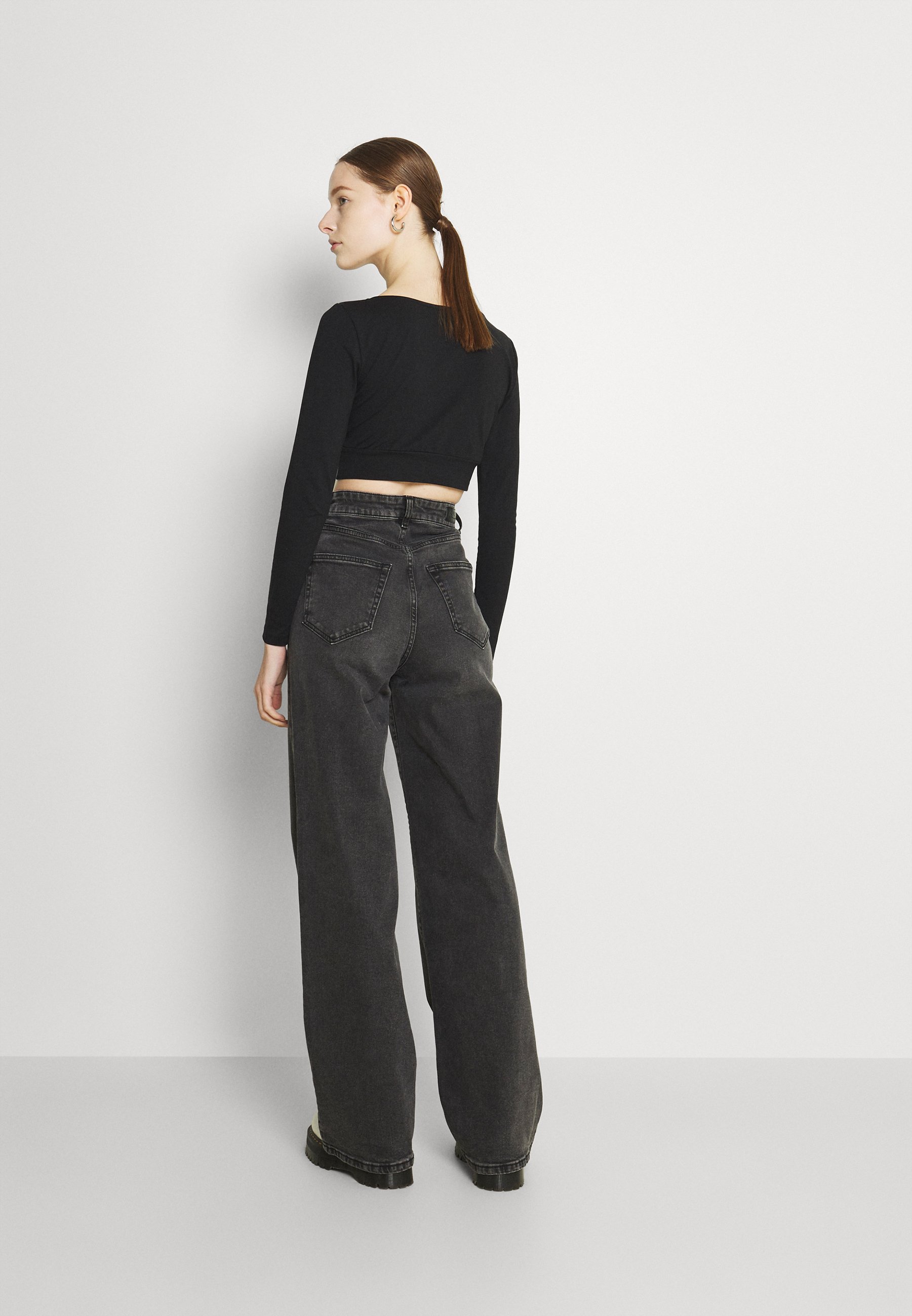 ONLY ONLHOPEEX HIGH WIDE LEG - Šiek 