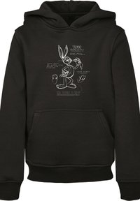 F4NT4STIC Felpa con cappuccio - black