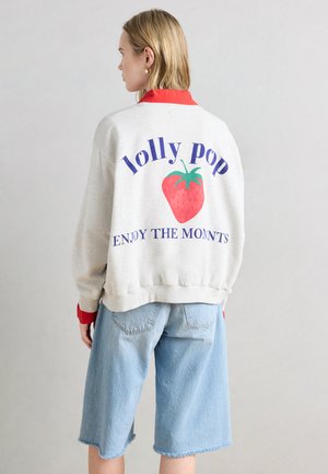 STRAWBERRY - Φούτερ - light grey melange