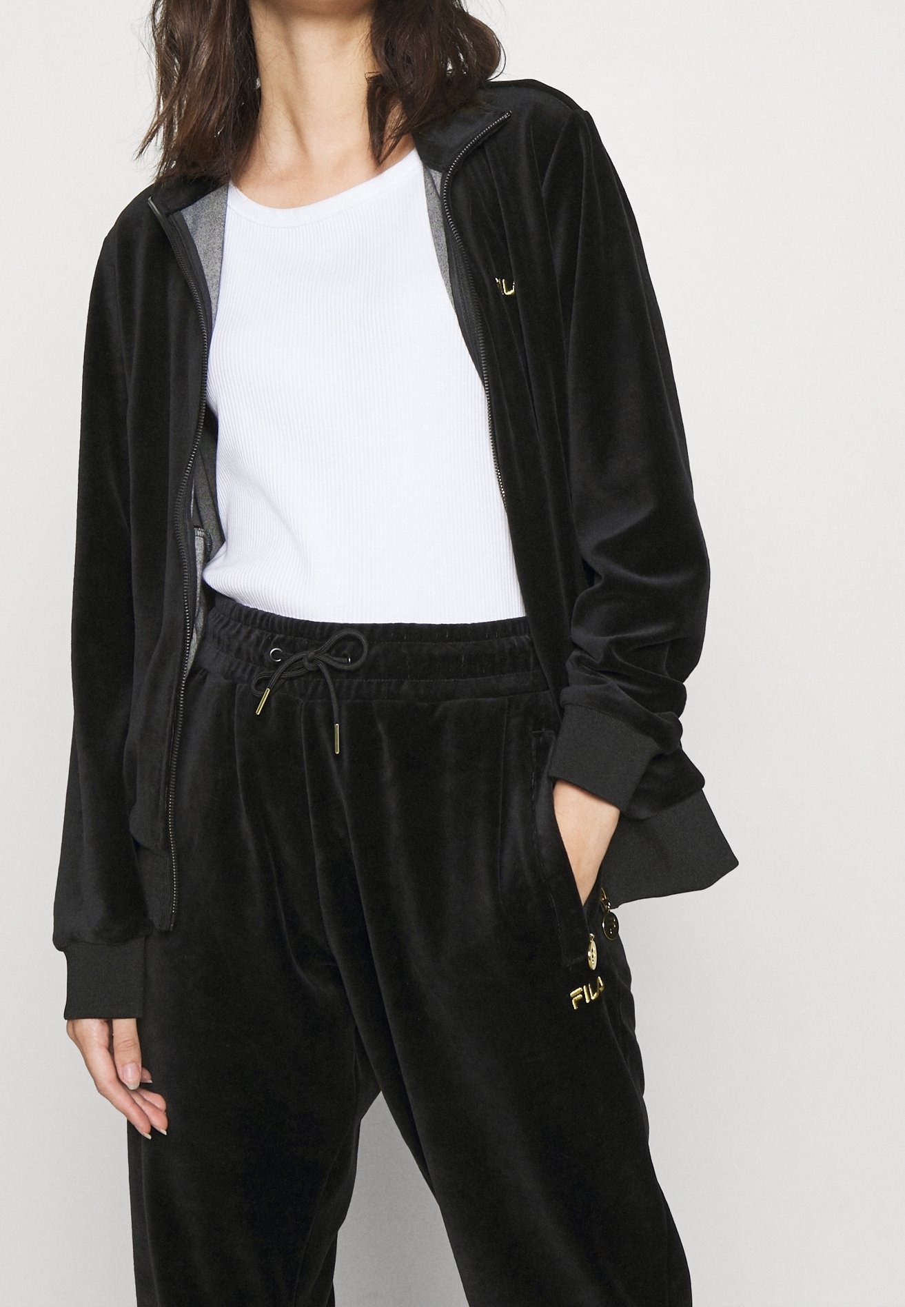 Fila Veste légère black/noir (Seconde main) ZALANDO