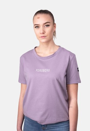 T-Shirt print - purple