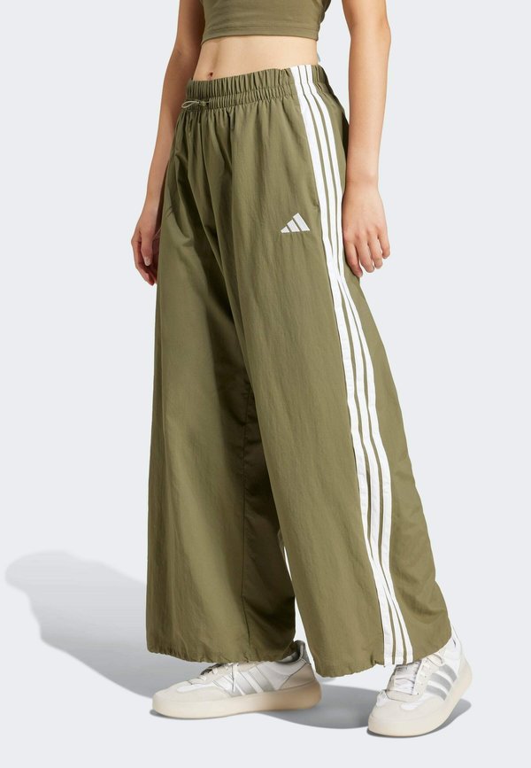 ESSENTIALS STRIPES LIFESTYLE PARACHUTE - Tracksuit bottoms
