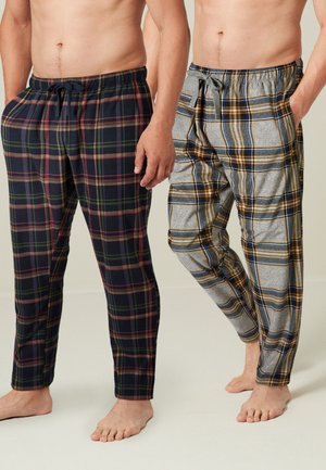 Next MOTIONFLEX COSY 2 PACK - Pyjamahousut/-shortsit - navy blue grey