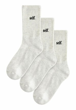 CUSHION SOLE 3 PACK - Socken - grey