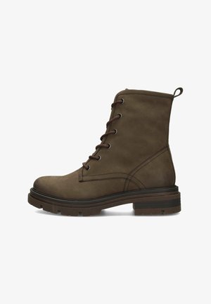 Poelman, Plateaustiefelette - dark brown