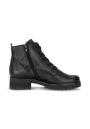 Gabor, GABOR SCHNÜRSTIEFELETTE - Lace-up ankle boots - black
