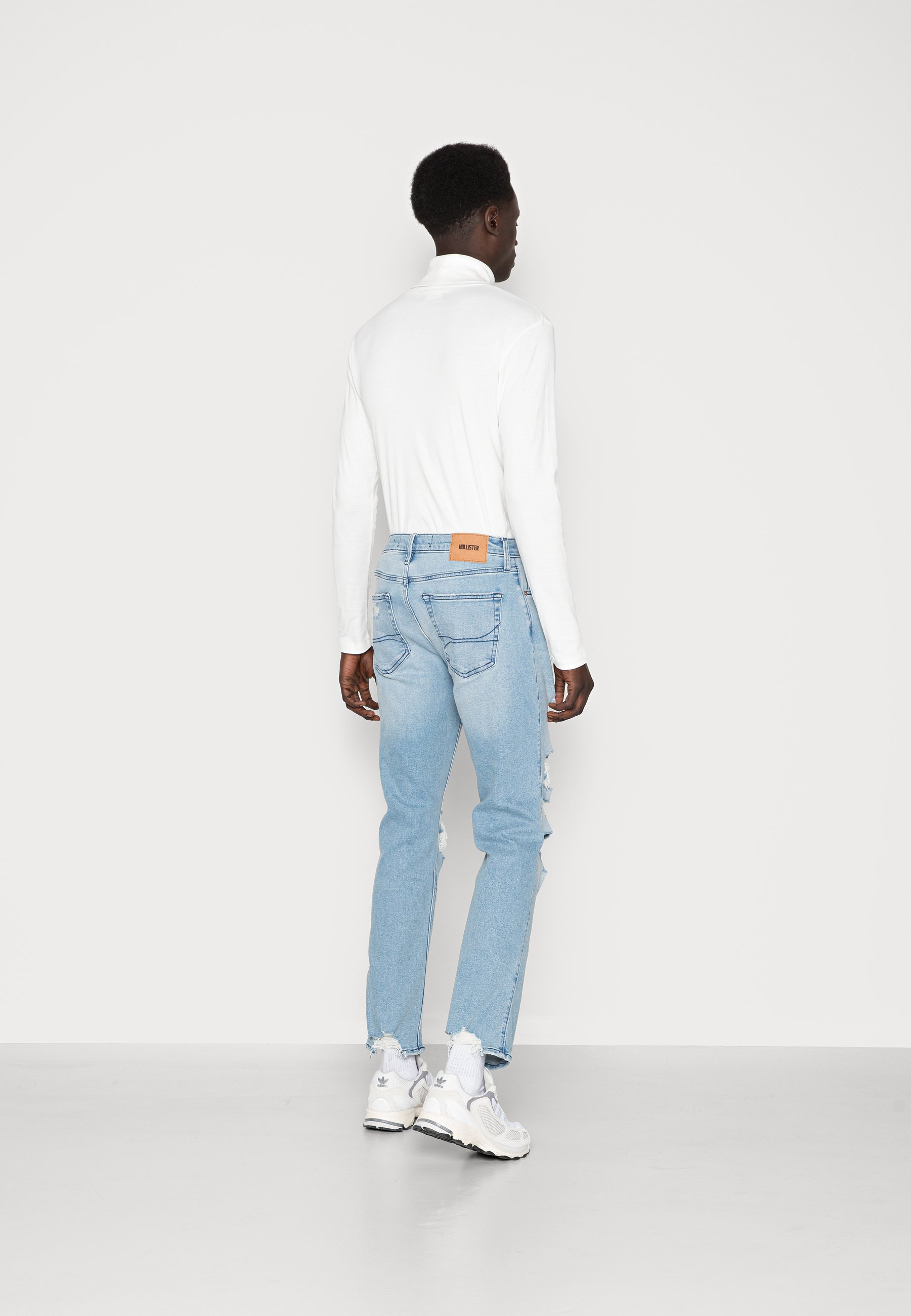 Hollister Co. MED DEST - Jeans a sigaretta - blue/blu - Zalando