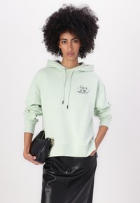 KARL LAGERFELD x JORGE PARRA OVERSIZED - Φούτερ με κουκούλα - spray