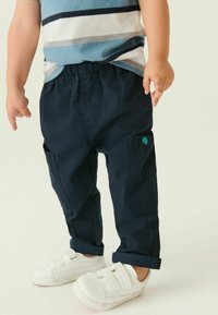 Next SIDE PULL-ON STANDARD - Pantalon classique - navy blue