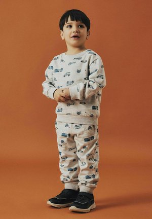 Tracksuit bottoms - light grey melange