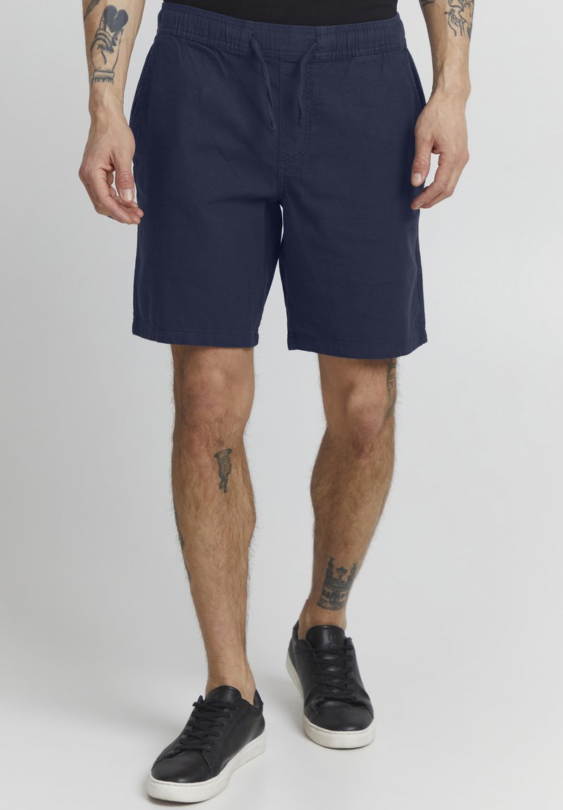 Casual Friday CFPHELIX LINEN MIX - Shorts - navy blazer