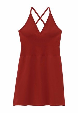 aim’n®, SHAPE SEAMLESS DEEP CUT DRESS - Robe de sport - cayenne