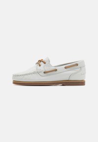 Timberland CLASSIC - Mocasini marinărești - white