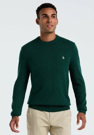 CREW NECK - Strickpullover - reflecting pond