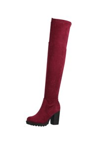 Elara Overknee laarzen - rot