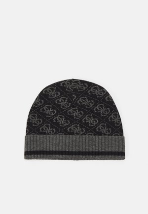 VEZZOLA BEANIE UNISEX - Berretto - black/dark black