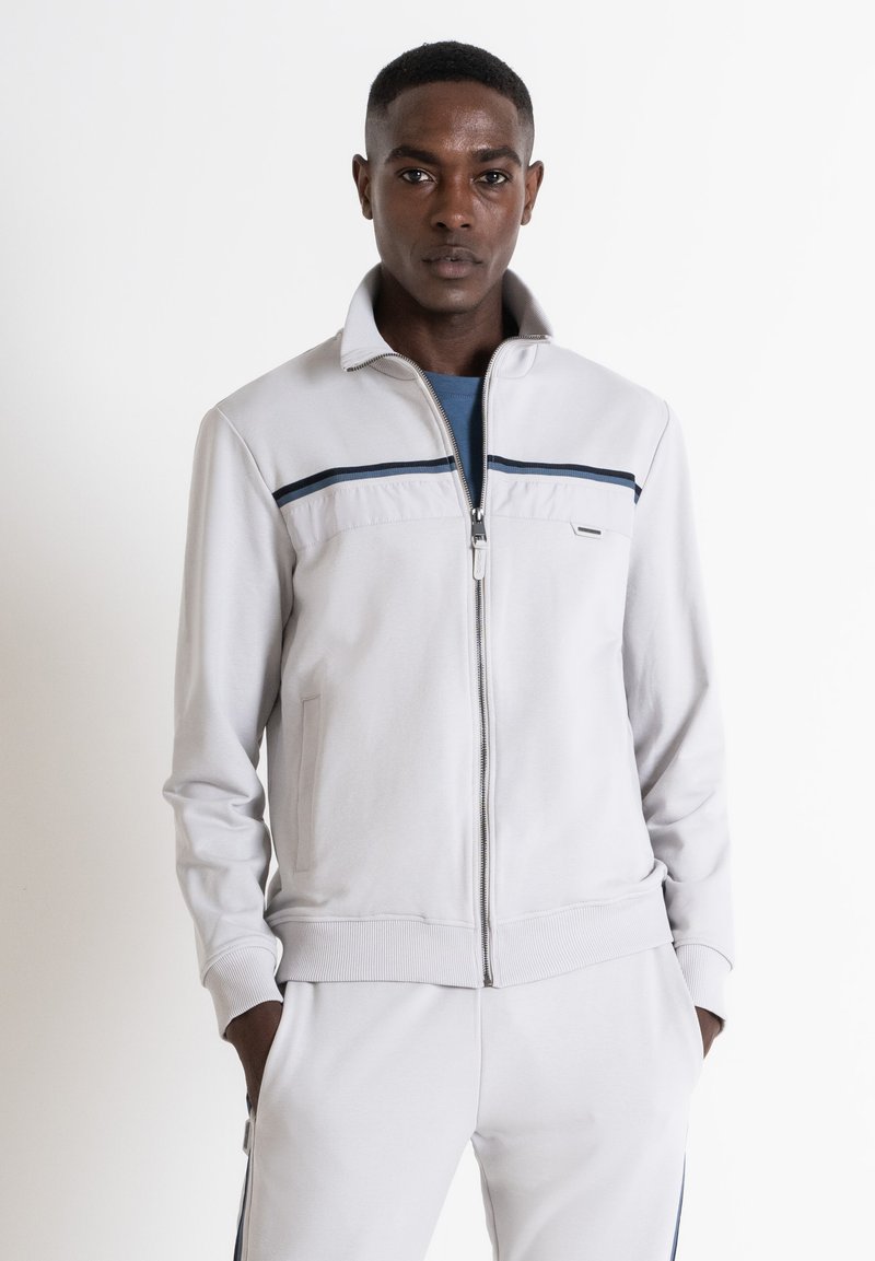 Antony Morato REGULAR FIT - Felpa con zip - ice