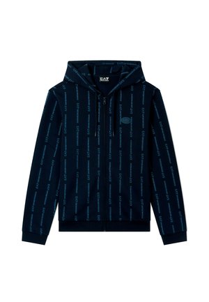 EA7 Emporio Armani, FELPA VAR.FB070 - Mikina na zip - blue