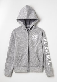 Abercrombie & Fitch Sweatjakke - light grey