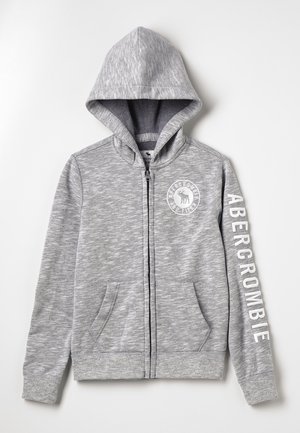Abercrombie & Fitch Sweatjacke - light grey