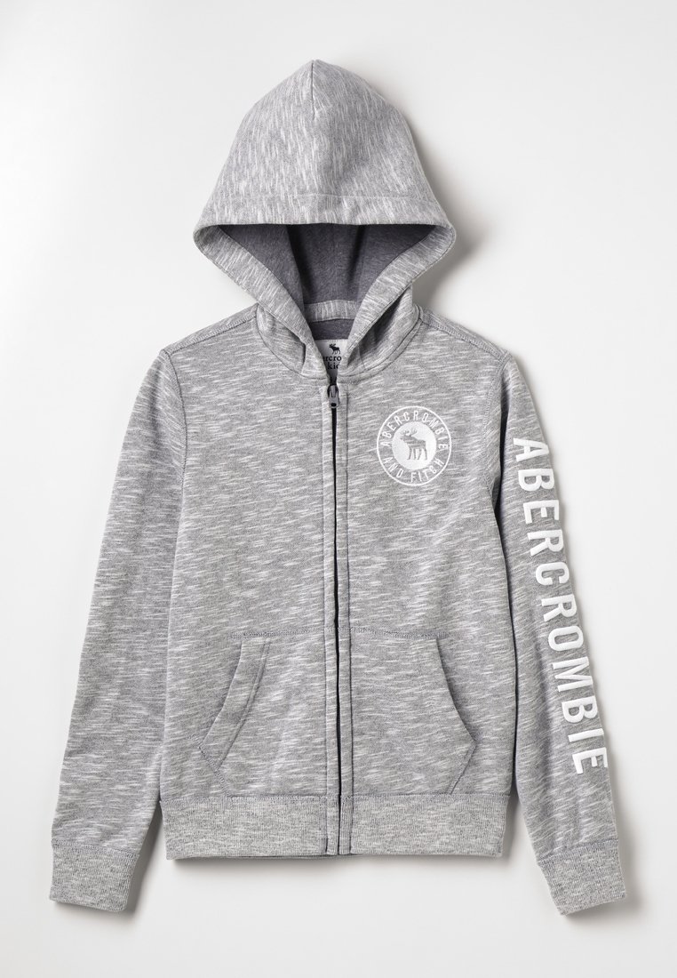 Abercrombie & Fitch Sweatjakke - light grey