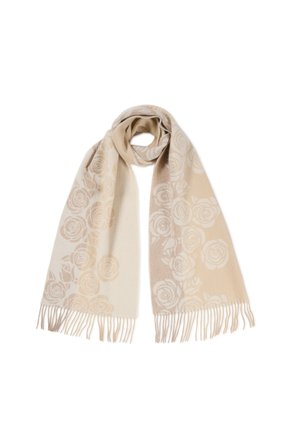 UNISEX - Schal - beige und weiss