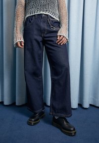 Jaded London COLOSSUS BAGGY - Túlméretezett farmernadrág - raw denim