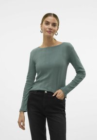 Vero Moda VMLISA  - Longsleeve - balsam green