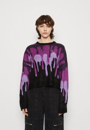MELTDOWN - Jumper - purpleblack