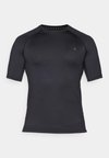SHORT SLEEVE MUSCLE FIT T-SHIRT - T-shirt basique - black