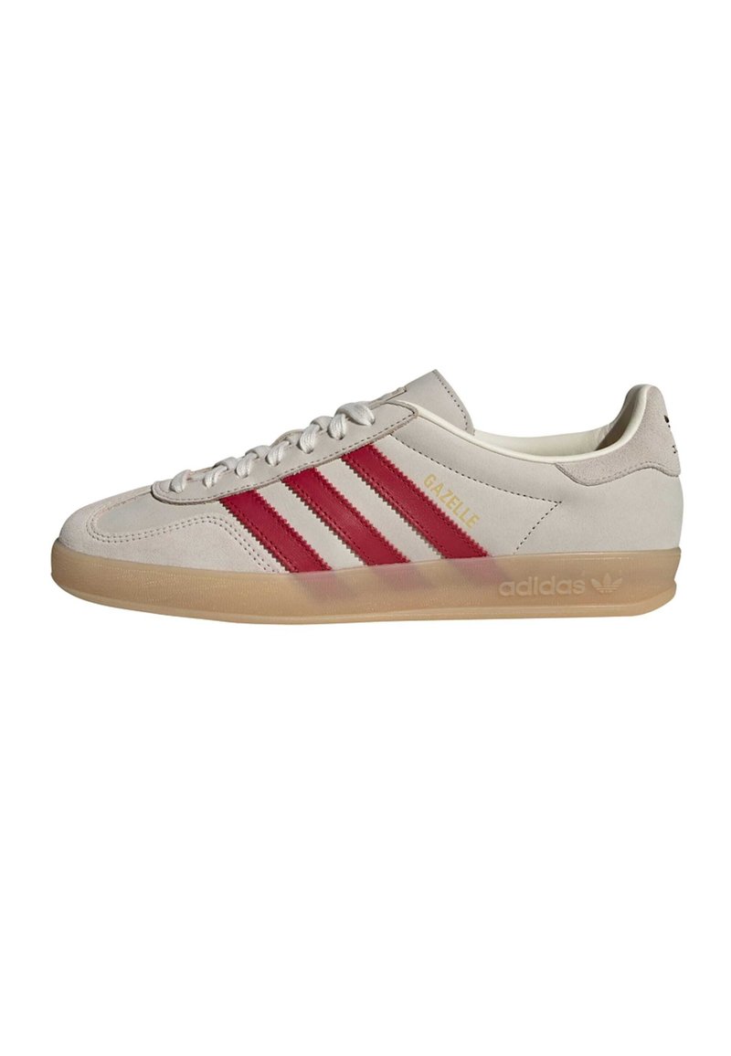 adidas Originals GAZELLE INDOOR cream white team victory red gum/off-white