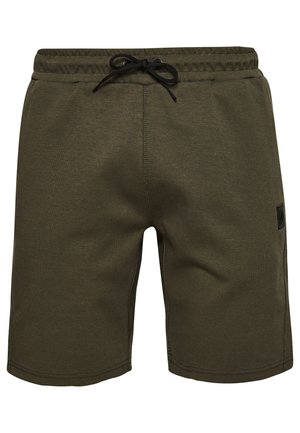 CODE TECH - Shorts - dark moss