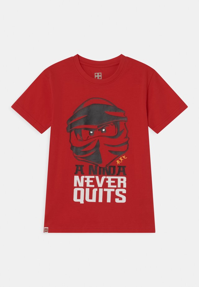 T-shirt print - red