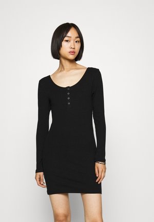 Pieces Petite PCKITTI DRESS - Φόρεμα-πουλόβερ - black