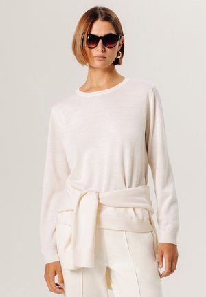 ROUND-NECK - Trui - blanc