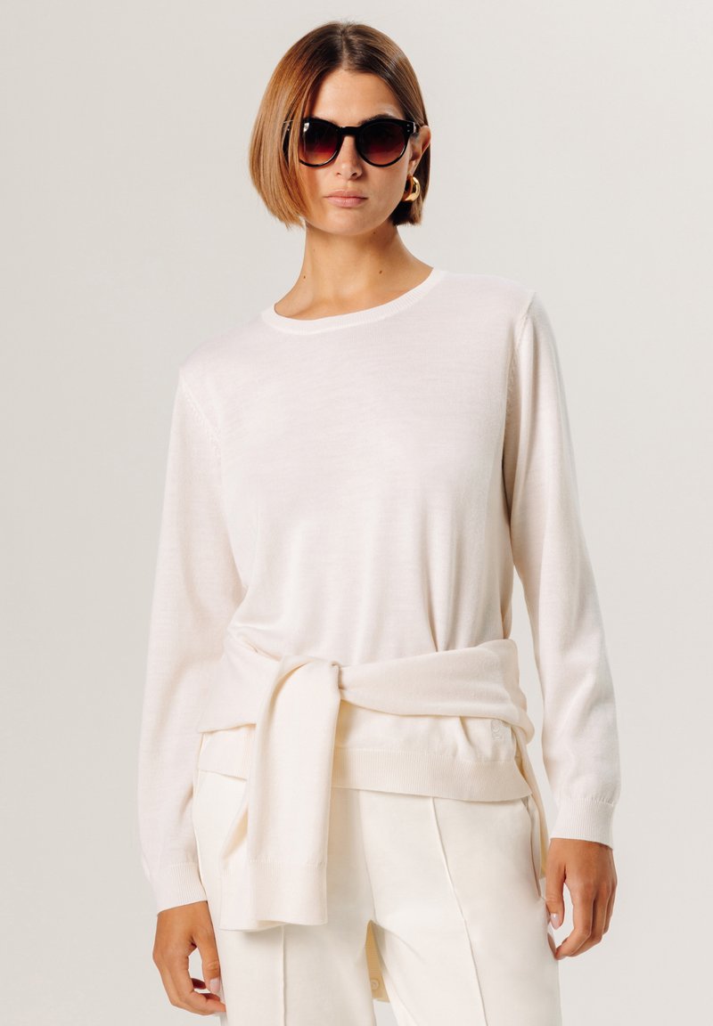 Rodier ROUND-NECK - Strickpullover - blanc