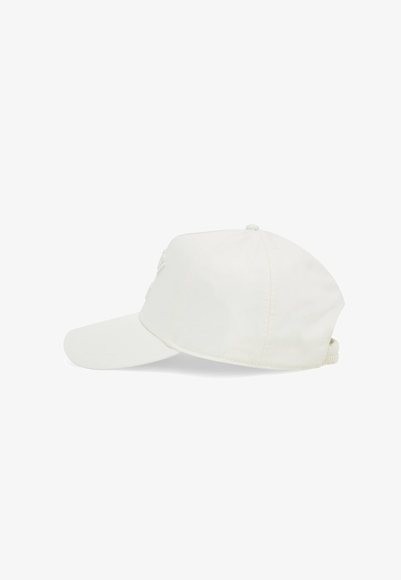 Boggi Milano BASEBALL WITH VISOR AND EMBROIDERY - Kepuraitė - cream