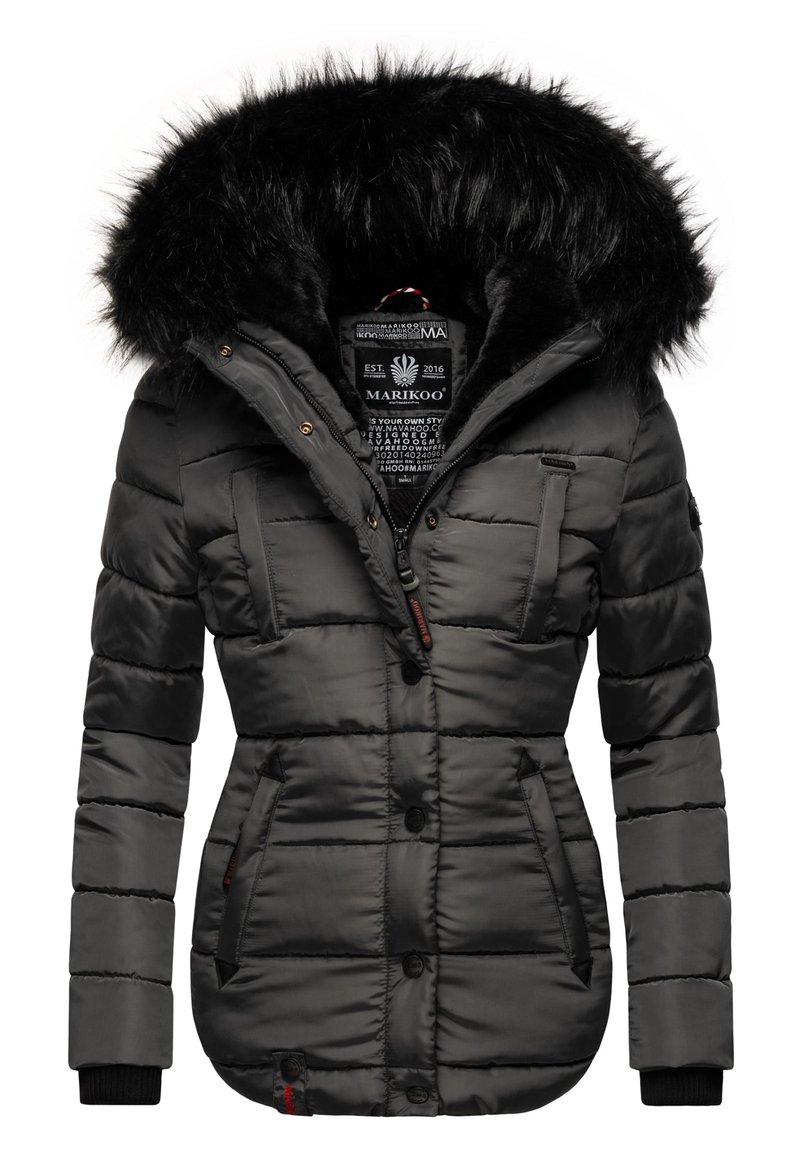 Marikoo - LOTUSBLÜTE - Winterjacke - anthracite, Vergrößern