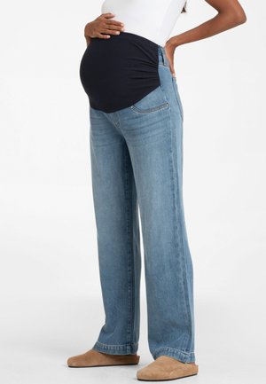 Seraphine, MATERNITY OVERBUMP - Džínsy voľného strihu - light blue