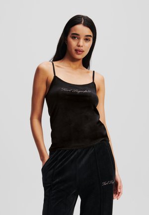LOUNGEWEAR HOTEL - Haut de pyjama - black