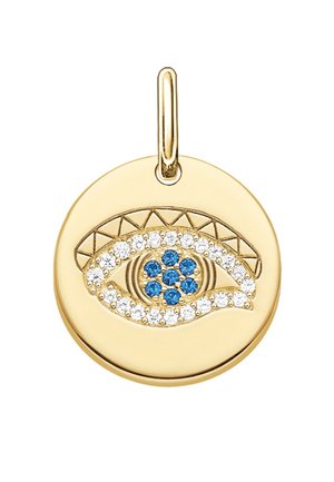 Auge des Horus Coin - Pendentif - gold-coloured/dark blue