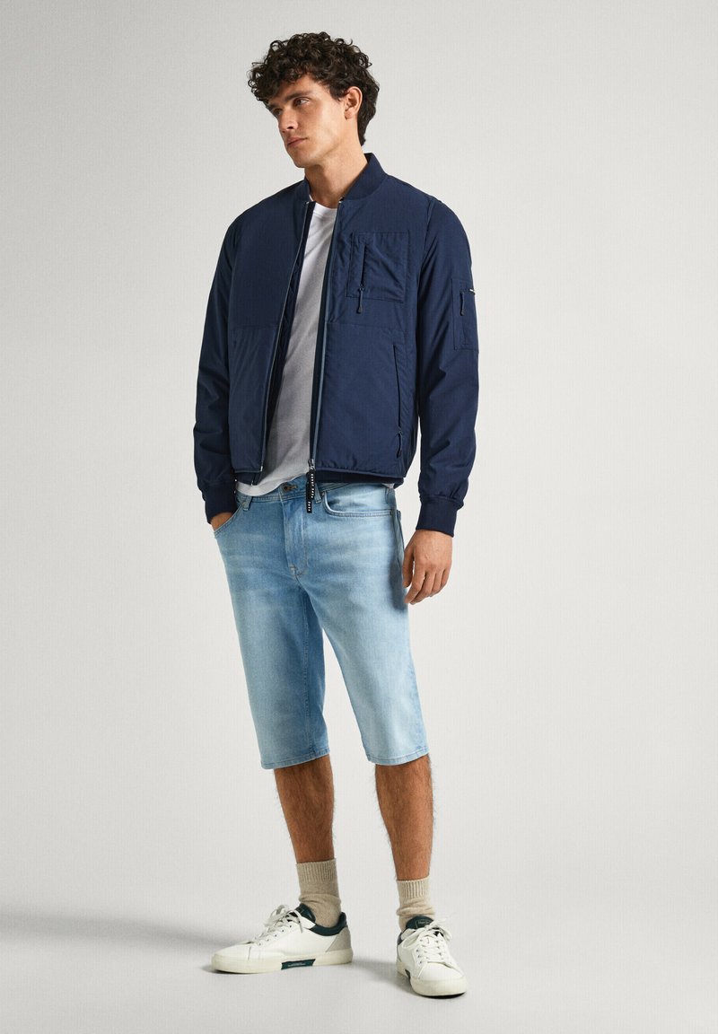 Pepe Jeans Jeansshort blauw denim/bluedenim