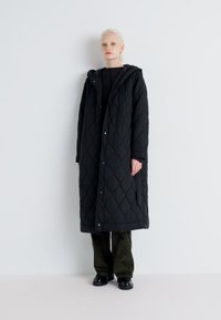Vero Moda VMSASHA LONG COAT - Vinterkåpe / -frakk - black