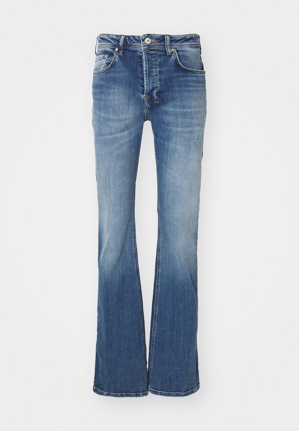 TINMAN 400 MID RISE  - Straight leg jeans - zaiden wash3