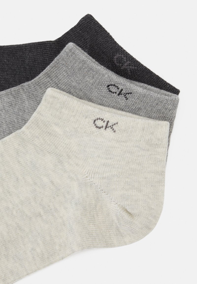 Herren Unterhosen | Calvin Klein Underwear MEN SNEAKER 3 PACK Socken mid grey/grau - XE43288 Herren Unterhosen | Calvin Klein Underwear MEN SNEAKER 3 PACK Socken mid grey/grau - XE43288