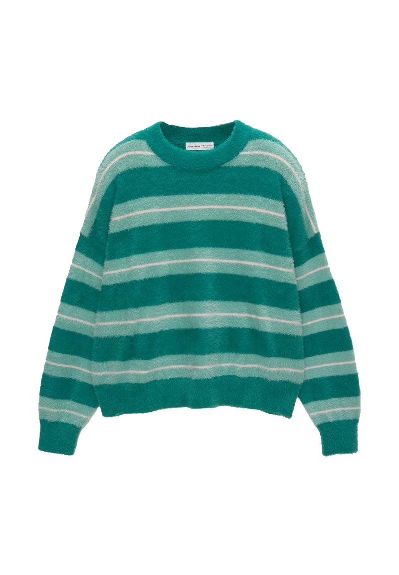 PULL&BEAR Trui groen PULL&BEAR Trui groen