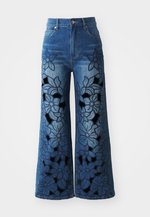 sandro PANTS OPENWORK  - Relaxed fit jeans