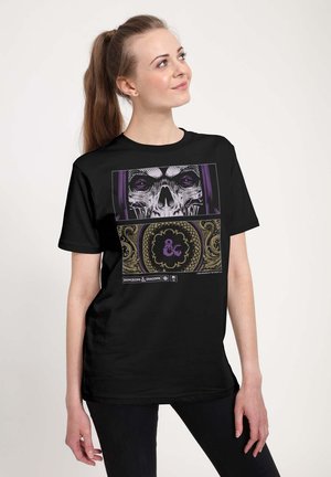 DUNGEONS DRAGONS HONOR AMONG THIEVES LICH PANEL - Triko s potiskem - black